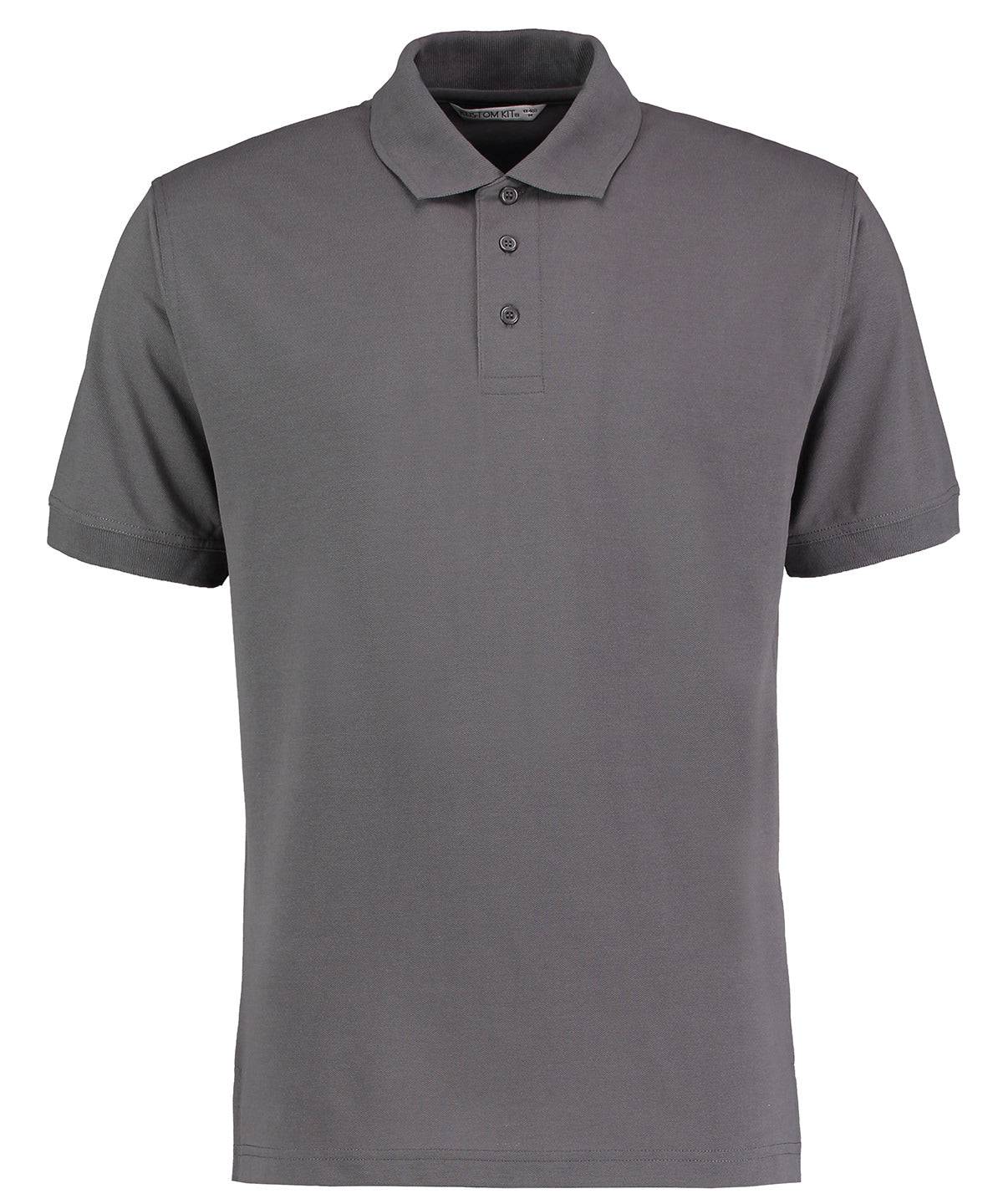 Charcoal* - Klassic polo with Superwash® 60°C (classic fit)