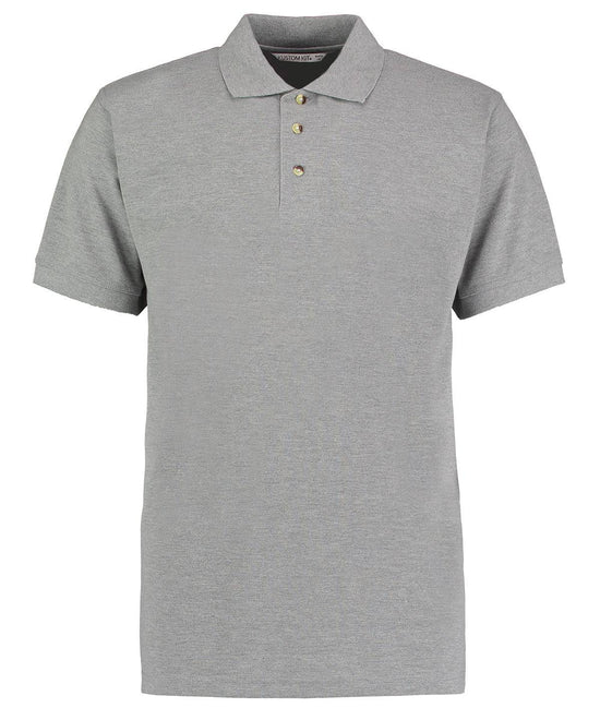 Heather Grey - Workwear polo with Superwash® 60°C (classic fit)