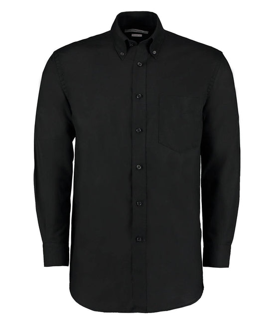 Black - Workplace Oxford shirt long-sleeved (classic fit)