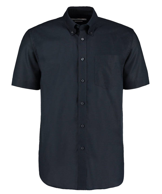 French Navy - Workplace Oxford shirt short-sleeved (classic fit)