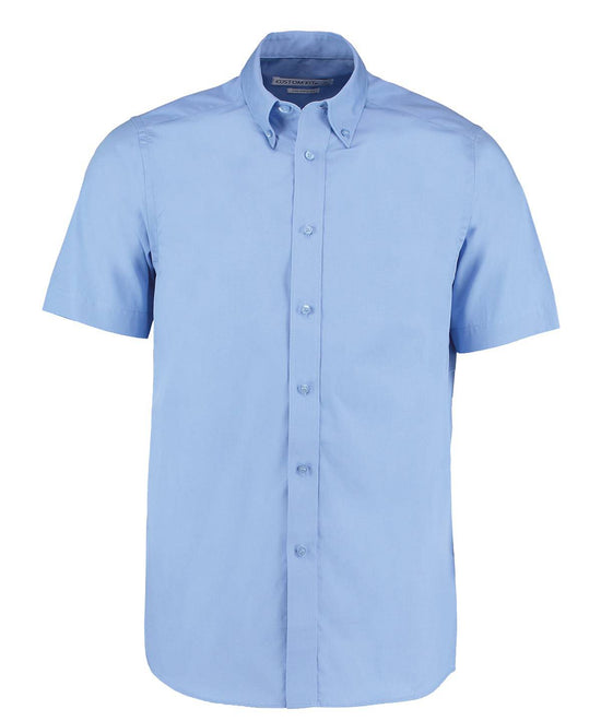 LightBlue - City business shirt short sleeve