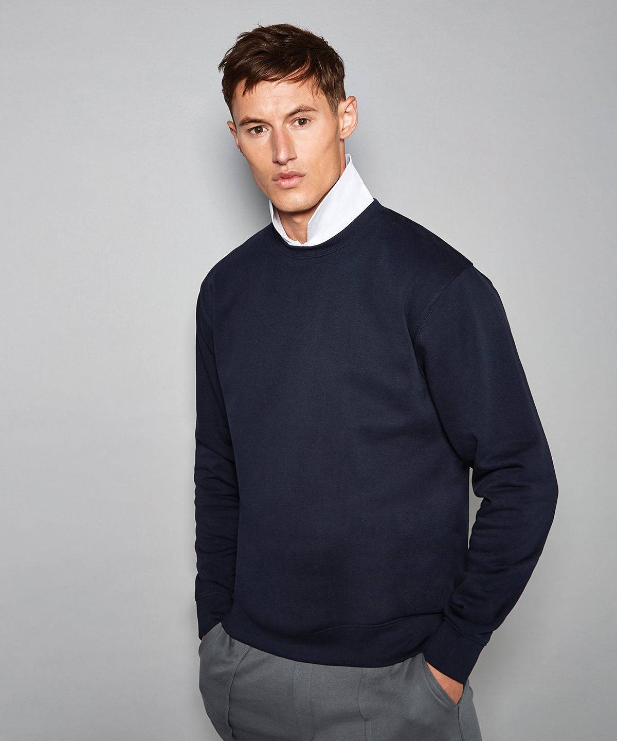 Navy - Regular fit sweatshirt