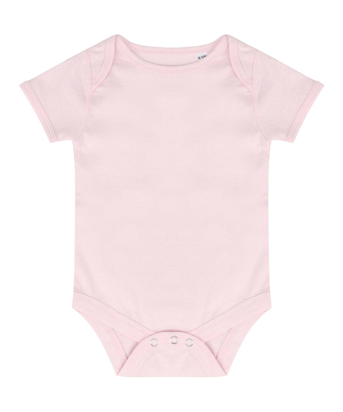 Pale Pink - Essential short-sleeved bodysuit