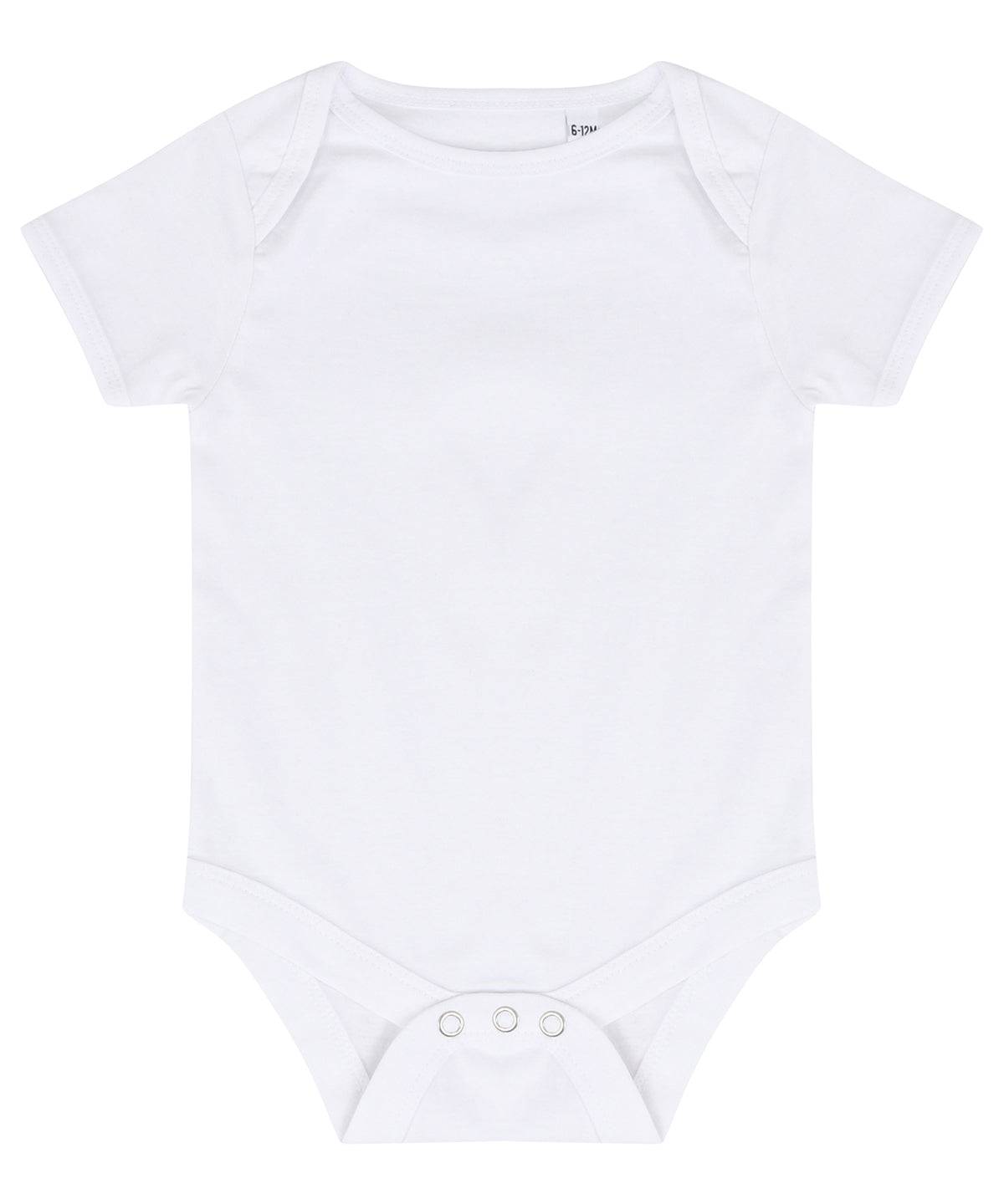 White - Essential short-sleeved bodysuit