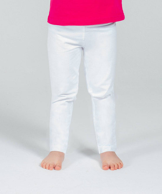 White - Baby leggings