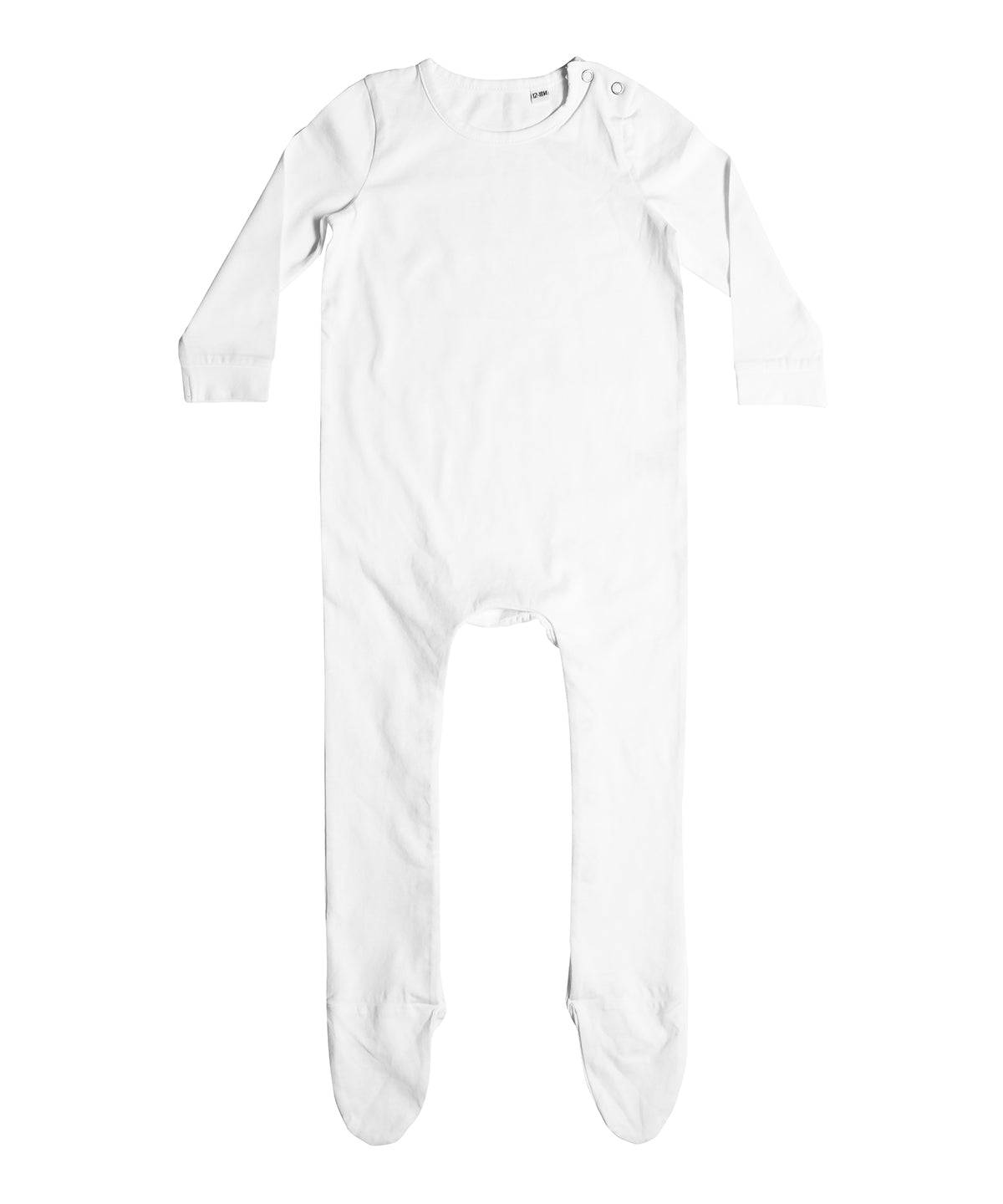 White - Organic sleepsuit