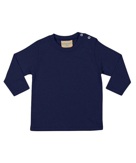 Marineblau - Langärmliges T-Shirt