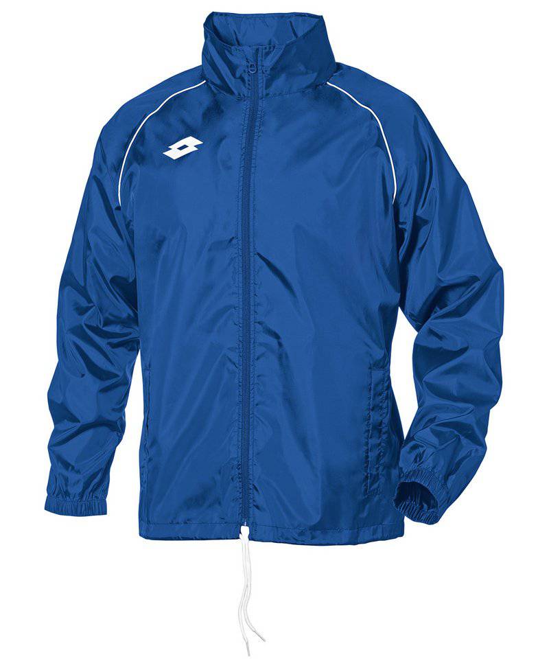 Royal/White - Lotto Junior Delta rain jacket