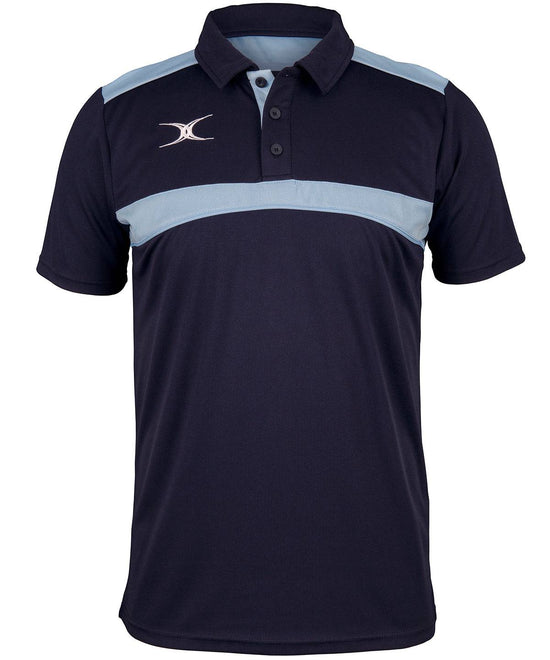 Dark Navy/Sky Blue - Photon polo shirt