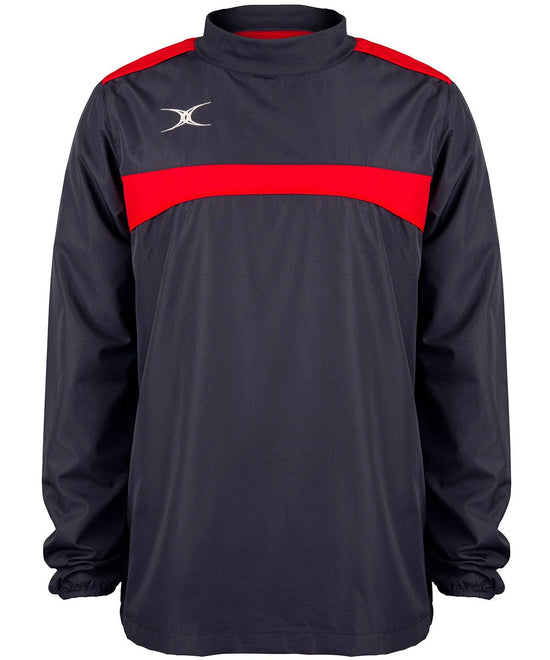 Dark Navy/Red - Kids Photon warm-up top