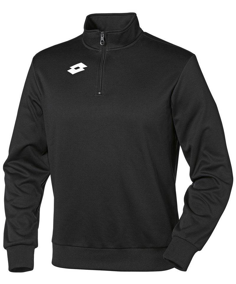 Black - Lotto Junior Delta half-zip sweatshirt