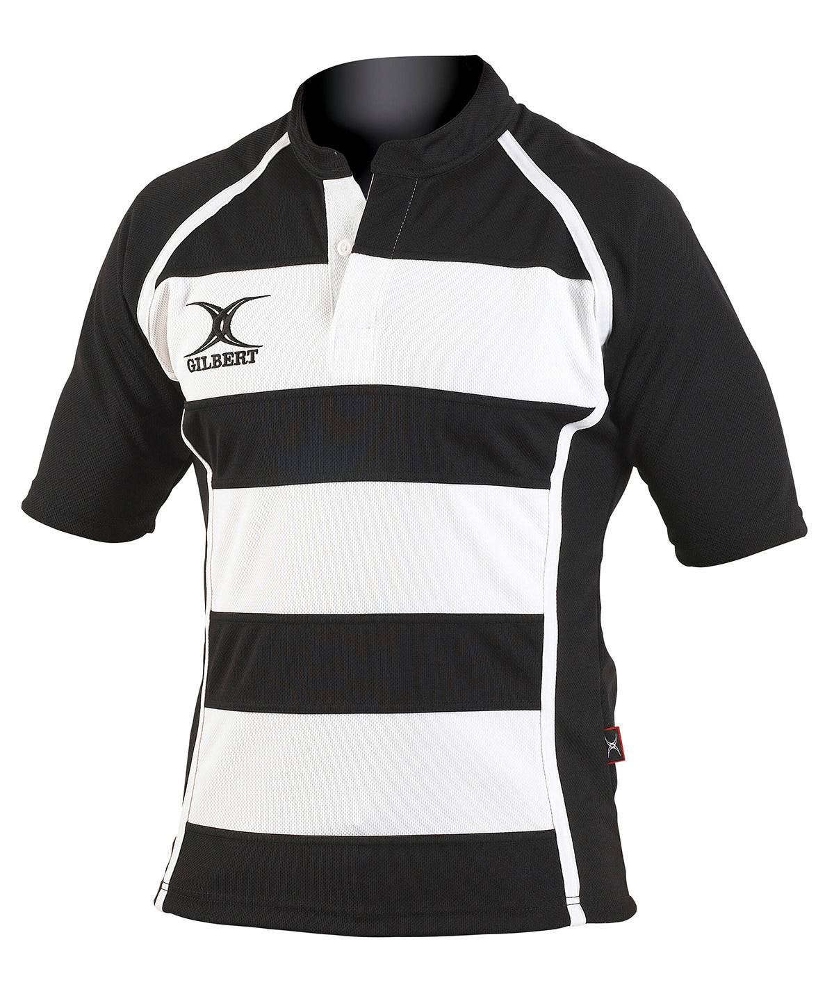 Black/White Hoops - Kids Xact match shirt