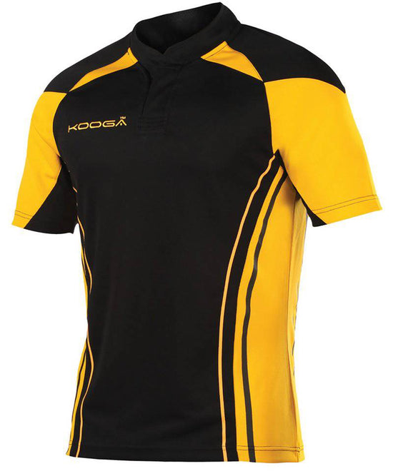 Black/Gold - Kooga Junior stadium match shirt