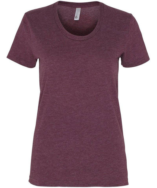 Load image into Gallery viewer, Heather Plum - Polycotton short sleeve women&amp;#39;s tee
