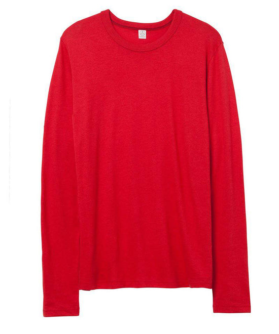 Red - 50/50 keeper long sleeve t-shirt