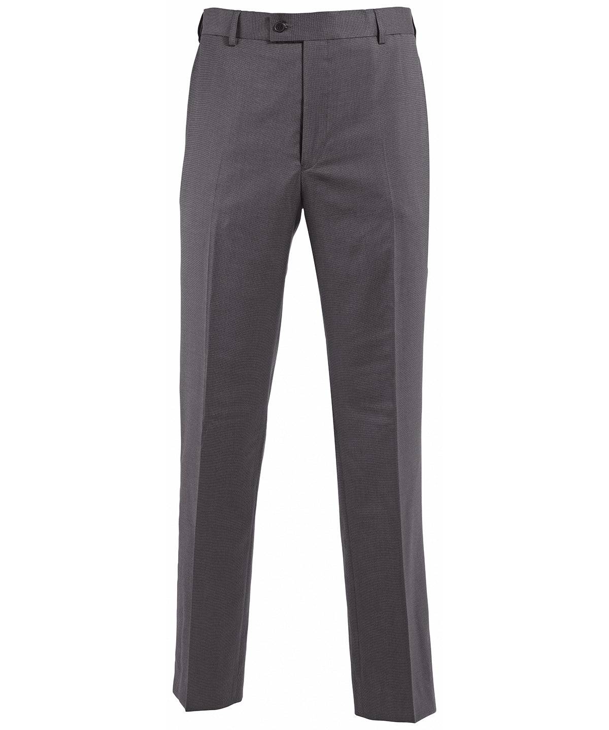 Load image into Gallery viewer, Charcoal - Icona flat front trousers (NM5)
