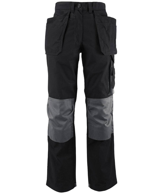 Black/Grey - Women's tungsten holster trousers