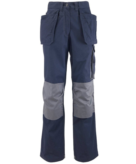 Navy/Grey - Women's tungsten holster trousers