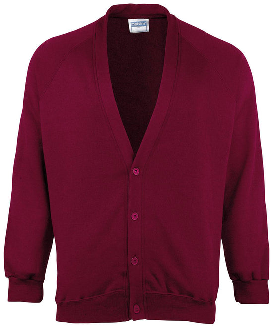 Burgundy - Kids Coloursure™ cardigan