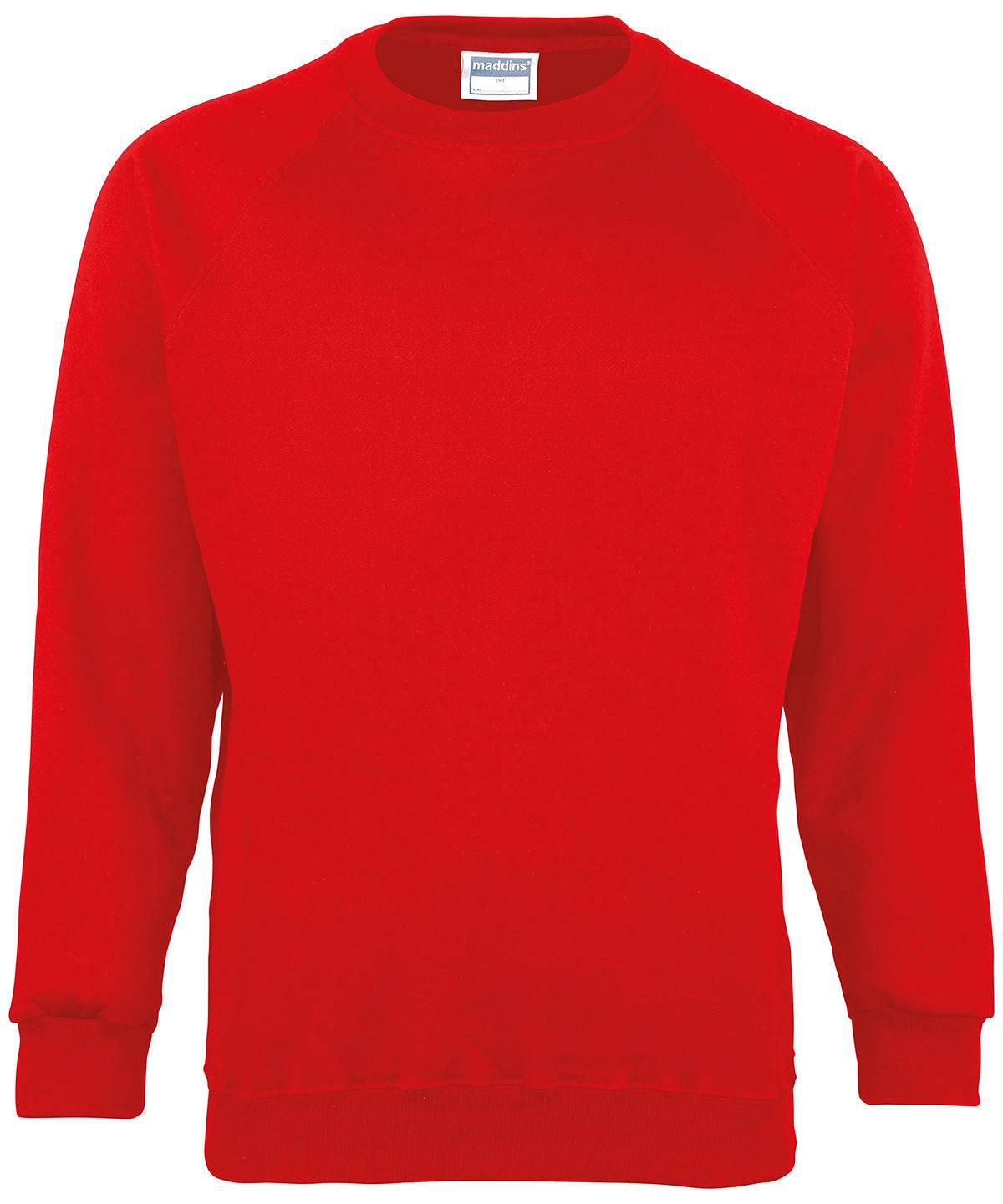 Red - Kids Coloursure™ sweatshirt