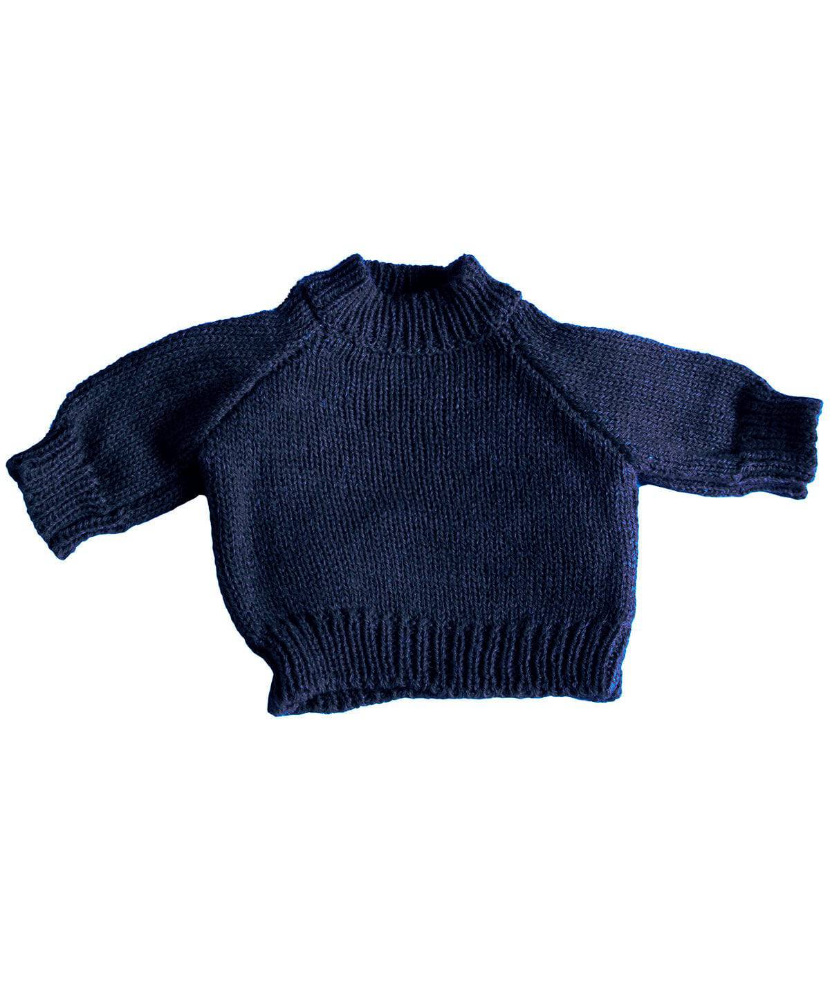 Navy - Teddy jumper