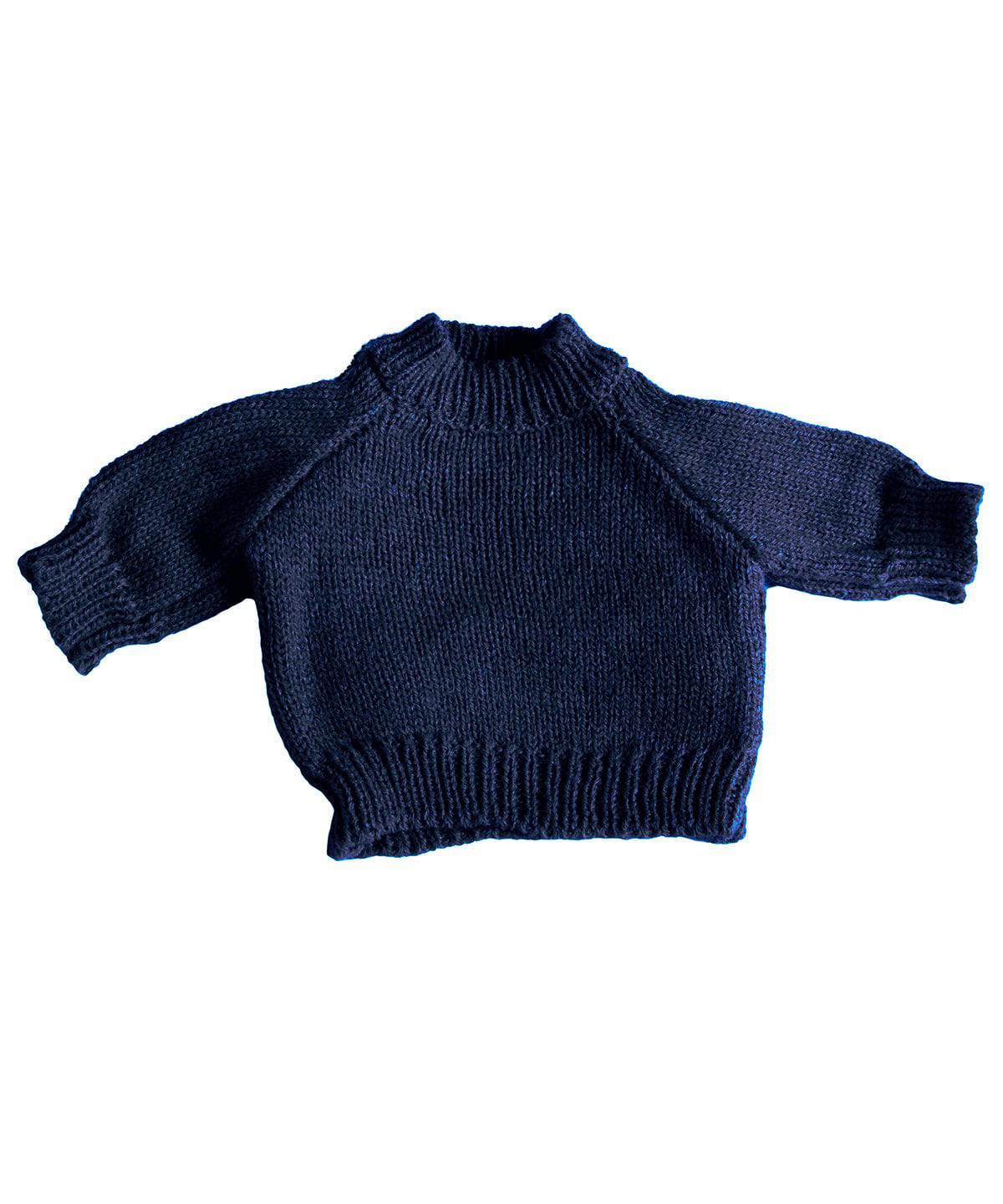 Navy - Teddy jumper