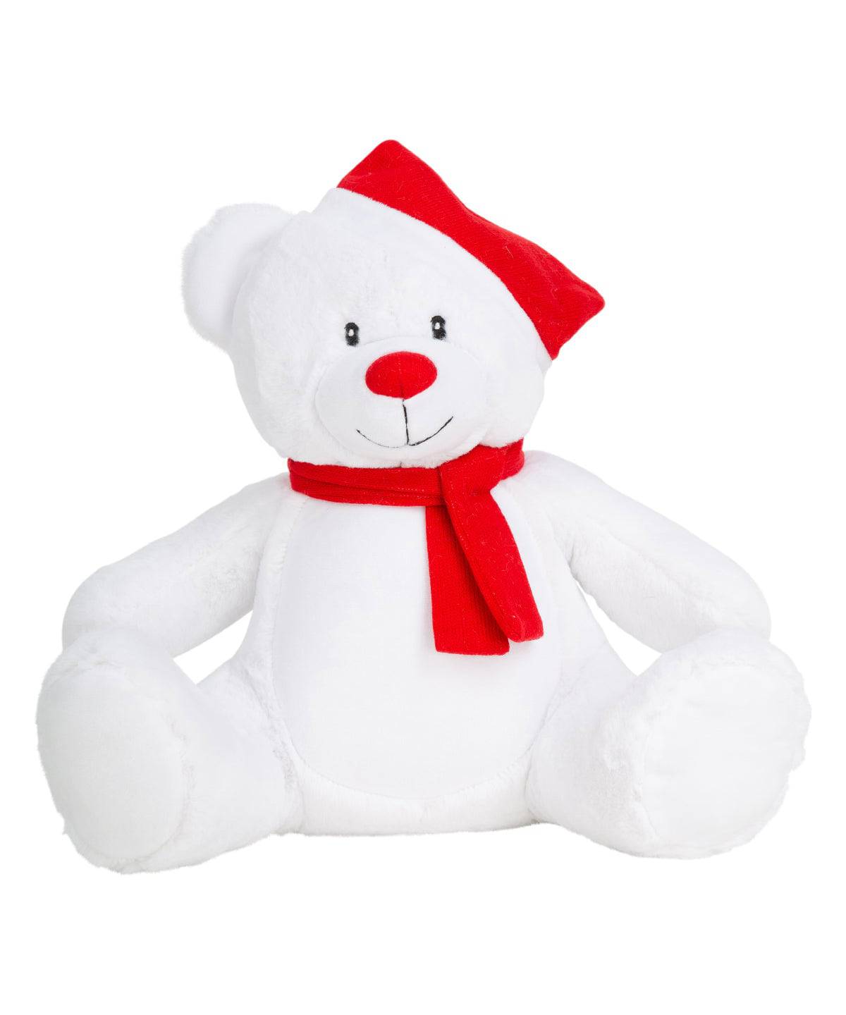 White - Zippie Christmas bear