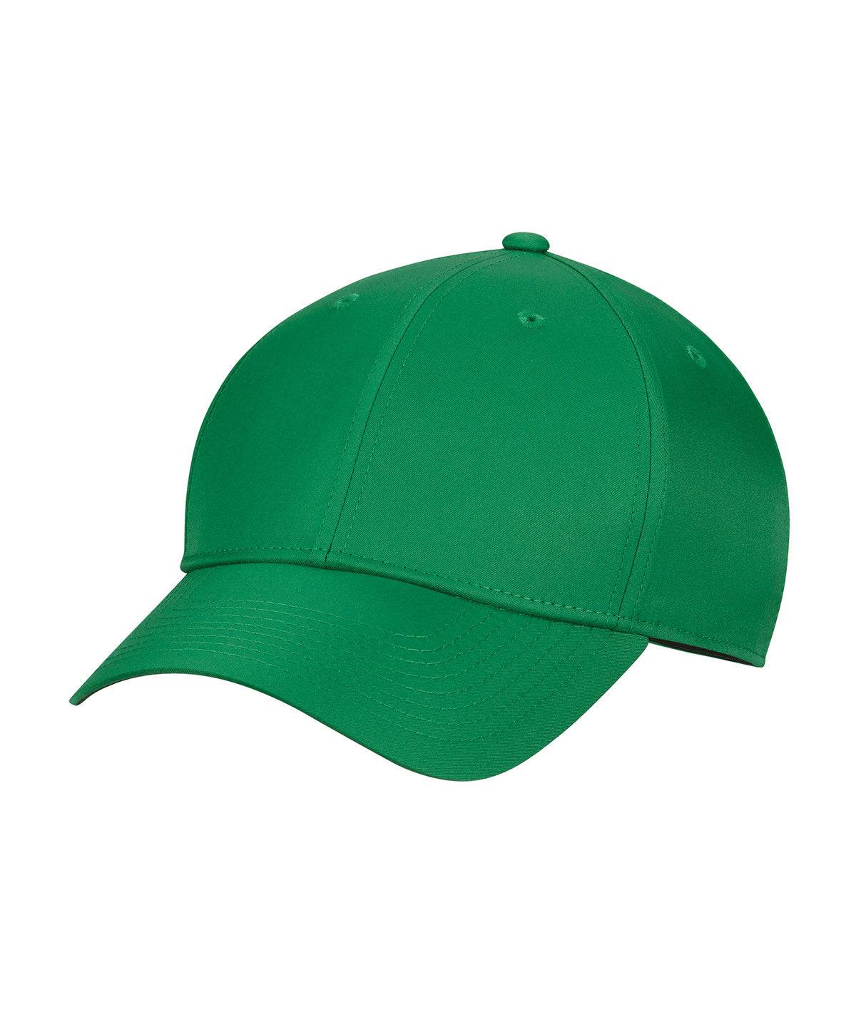 Klassisch Grün/Weiß - Nike Dri-FIT Club Cap CB individuell
