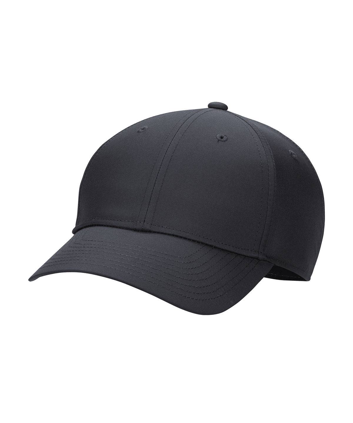 Dunkelrauchgrau/Weiß - Nike Dri-FIT Club Cap CB custom