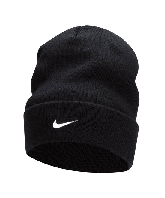 Black/Metallic Silver - Nike Peak beanie