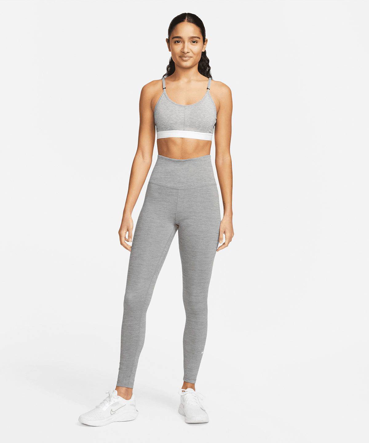 Black/White - Women’s Nike One Dri-FIT high-rise leggings