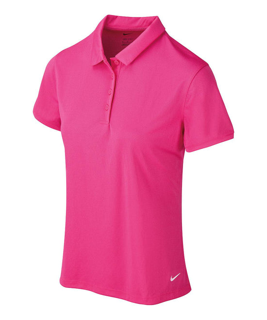 Active Pink/White - Women’s Nike victory solid polo