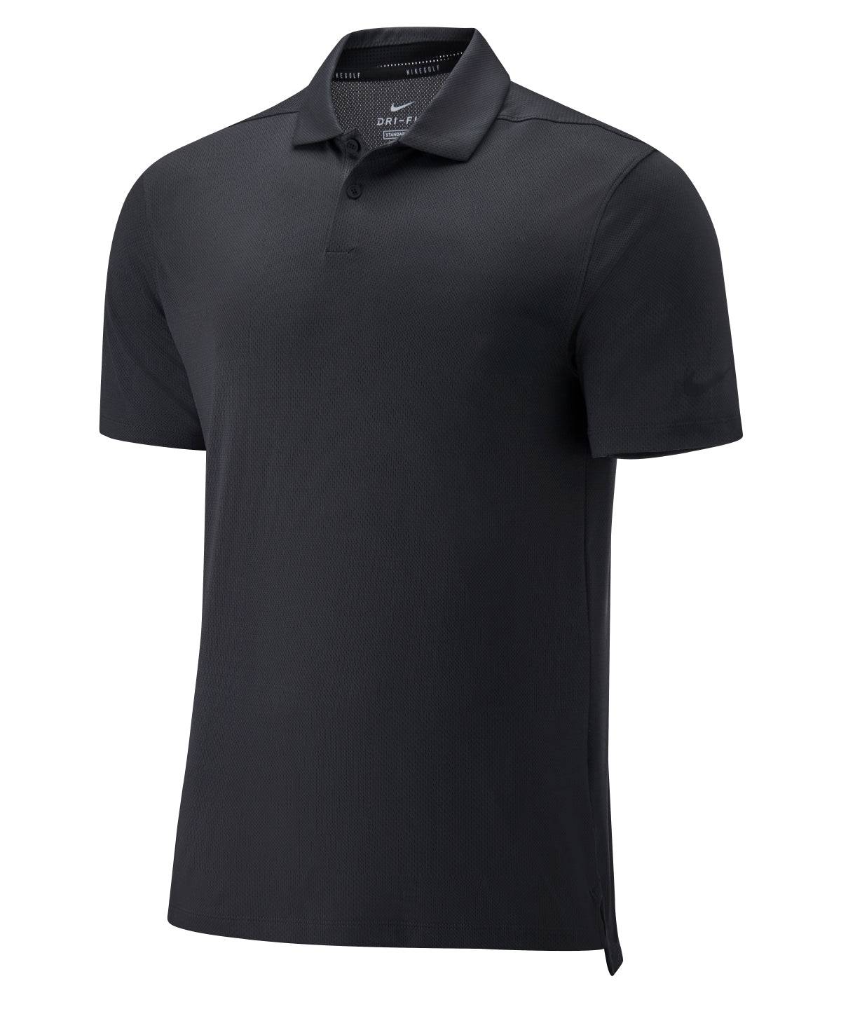 Black/Black - Nike Dry Vapor jaquard polo