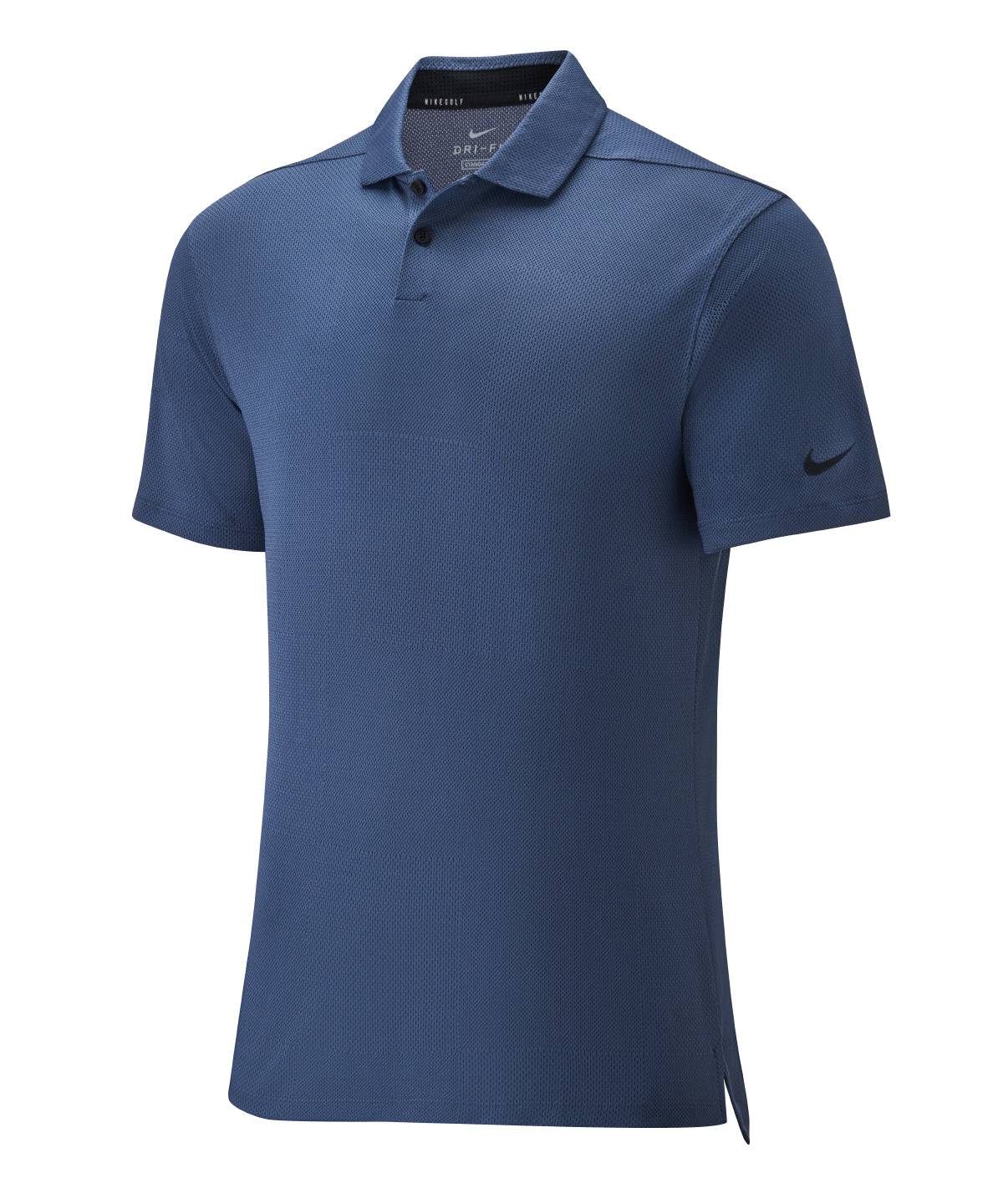 Obsidian/Black - Nike Dry Vapor jaquard polo