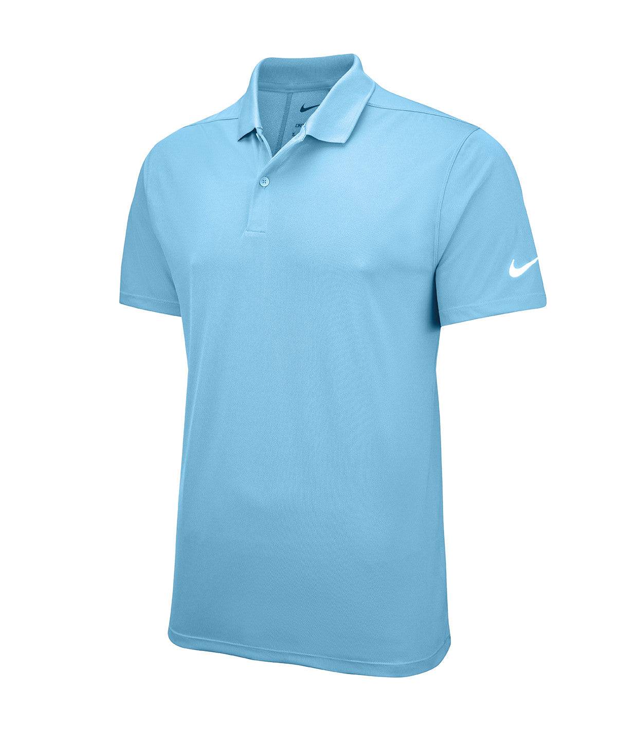 University Blue/White - Nike Victory solid polo