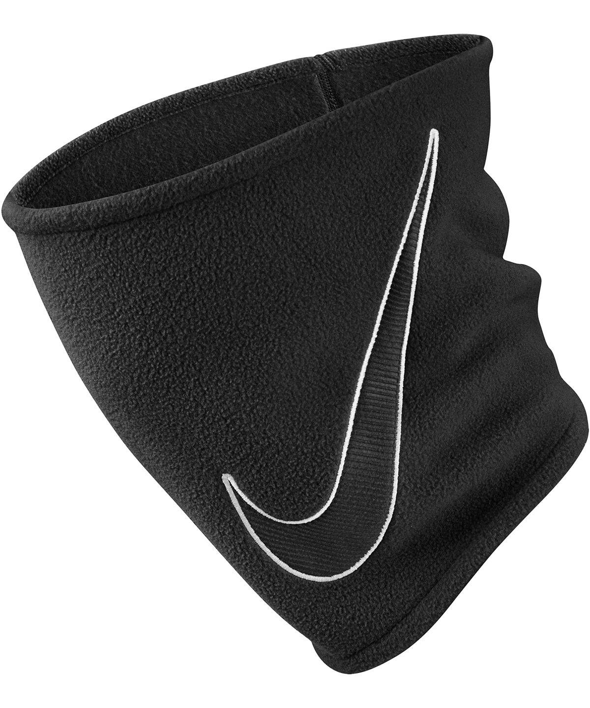 Black/White - Nike fleece neckwarmer 2.0