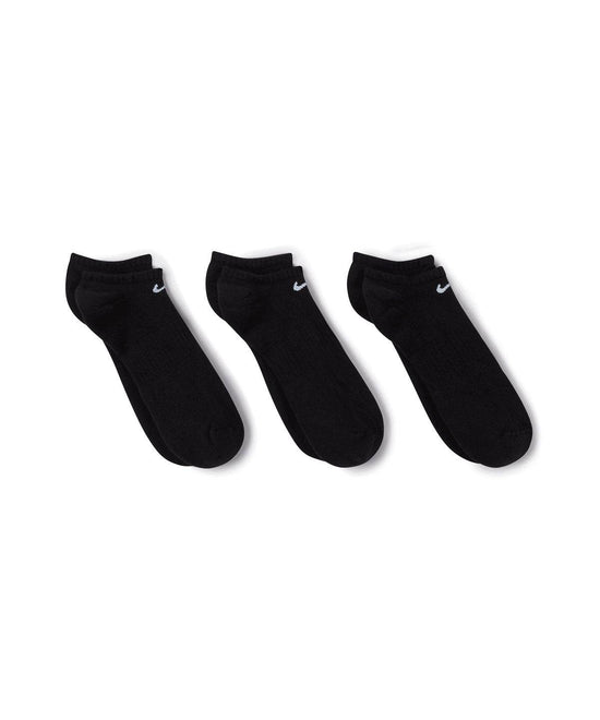 Black - Nike everyday cushioned no show socks (3 pairs)