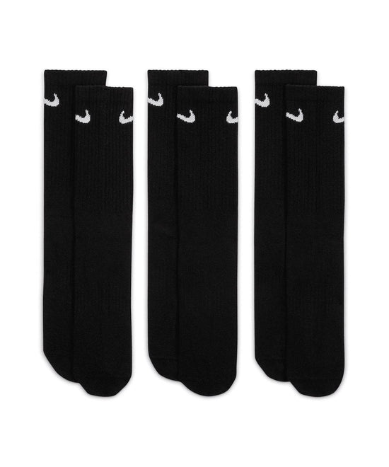 Black/White - Nike everyday crew socks (3 pairs)