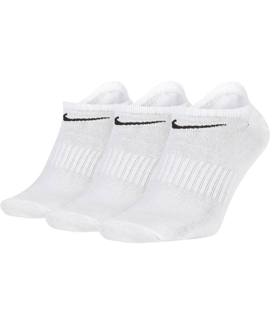 Blanc - Chaussettes Nike Everyday légères invisibles (3 paires)