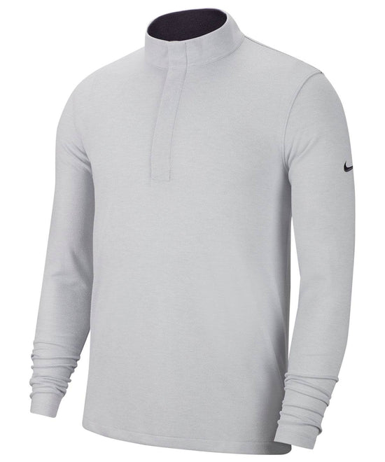 Sky Grey/Gridiron/Black - Nike Dry victory half zip top