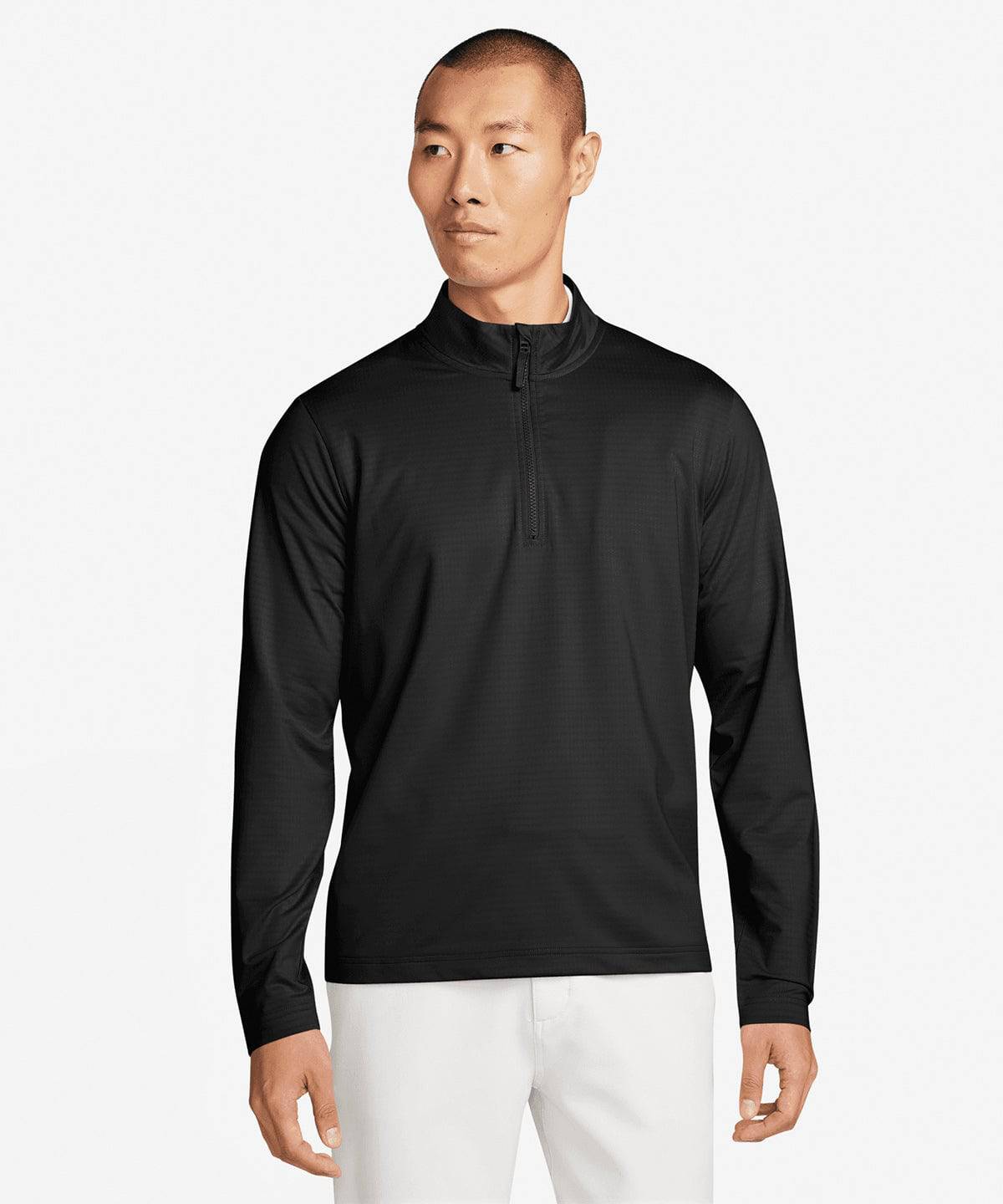 Black/White - Nike Dri-FIT Victory half-zip top