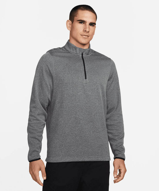 Black/Black - Nike Victory half-zip top