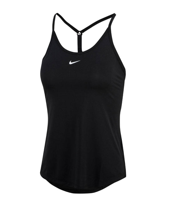 Black/White - Women’s Nike One Dri-FIT Elastika standard fit tank