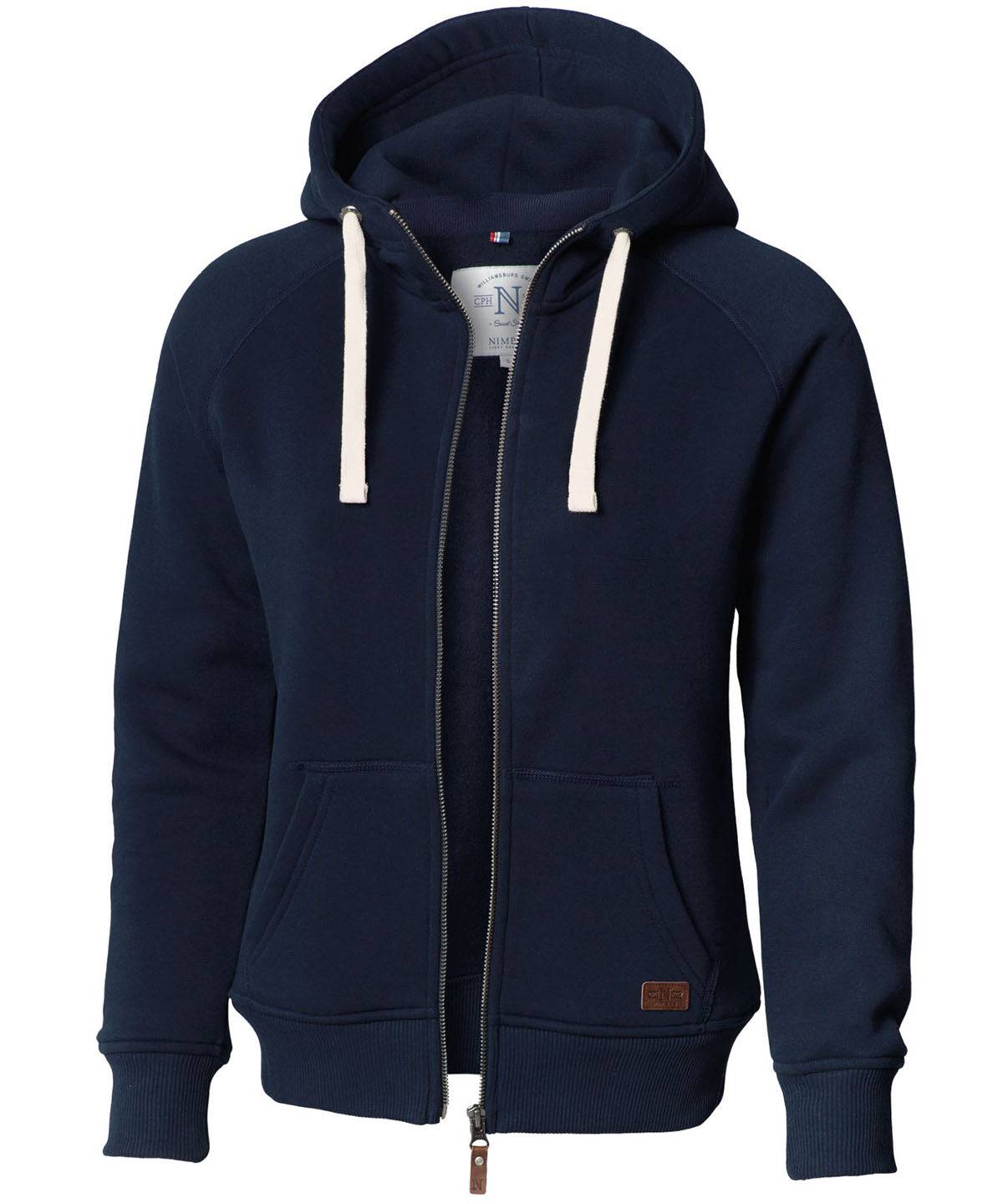 Navy - Women’s Williamsburg – fashionable hooded sweatshirt