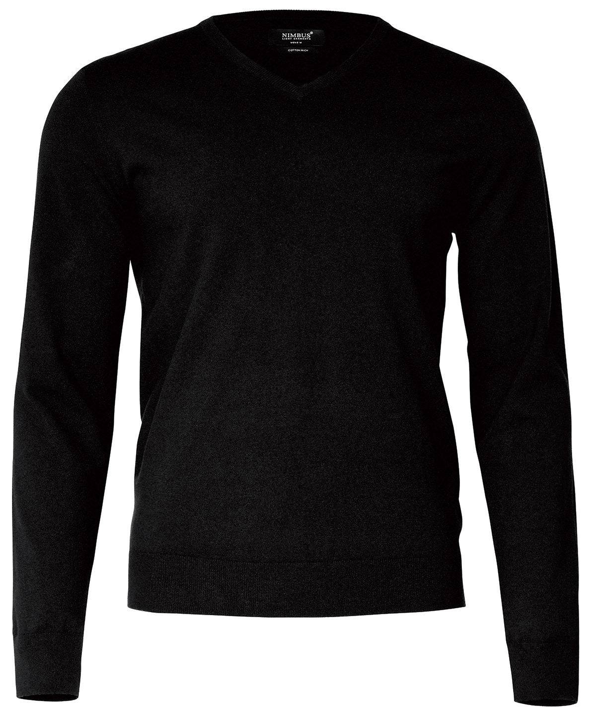 Black - Brighton – elegant v-neck knit