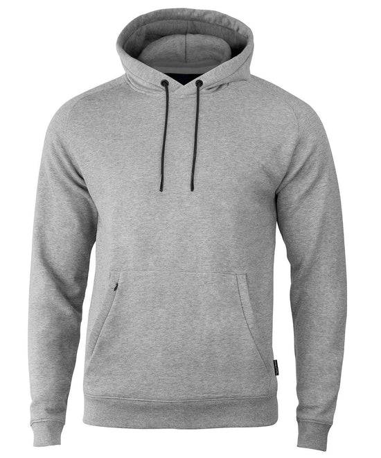 Grey Melange - Fresno – casual hooded sweatshirt