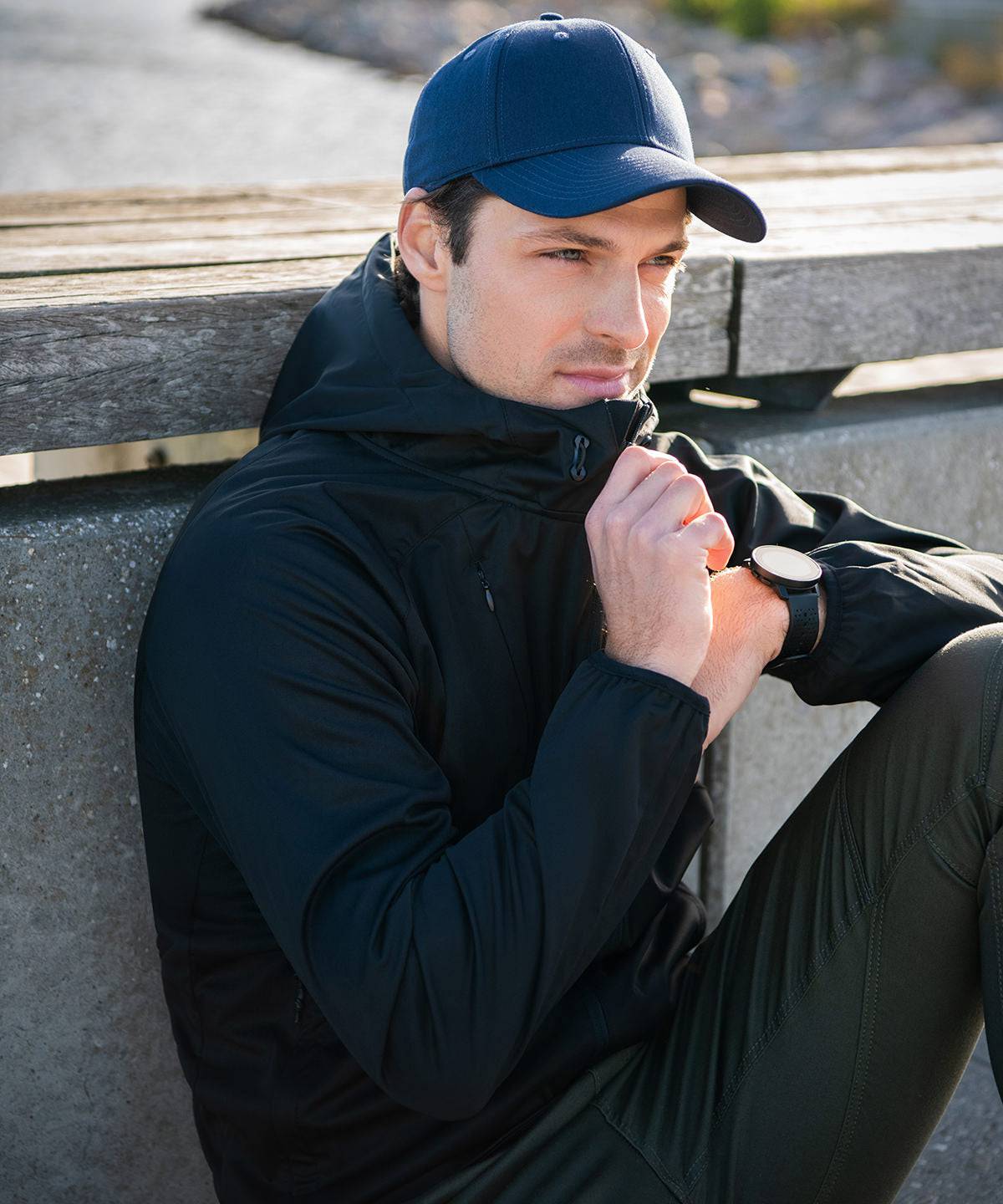 Black - Fargo – functional hooded softshell