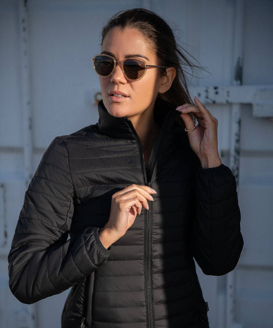 Black - Women’s Olympia – comfortable puffer jacket