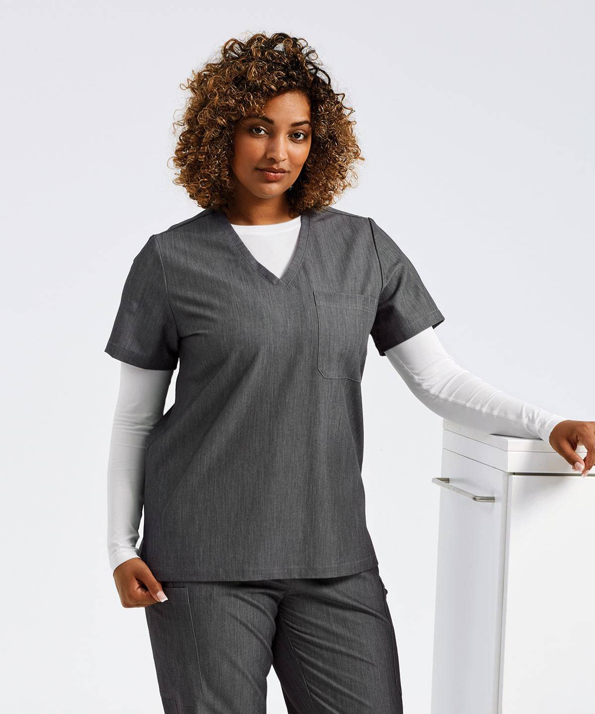 Dynamo Grey - Women’s 'Limitless' Onna-stretch tunic