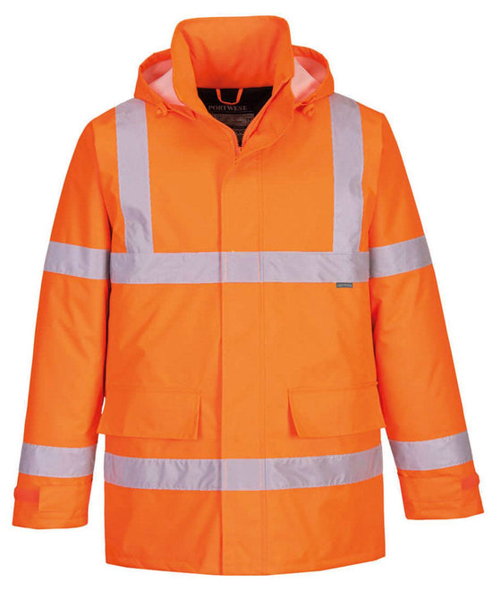 Orange - Eco Hi-vis winter jacket (EC60)